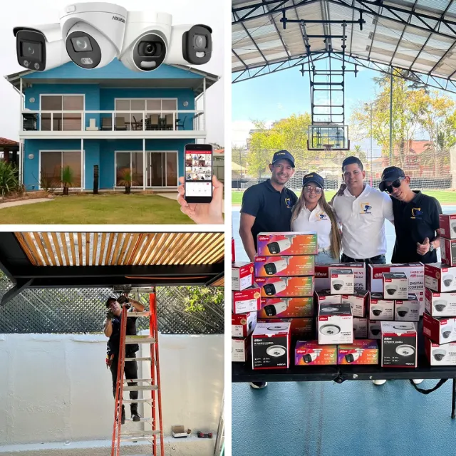 Familia segura en casa